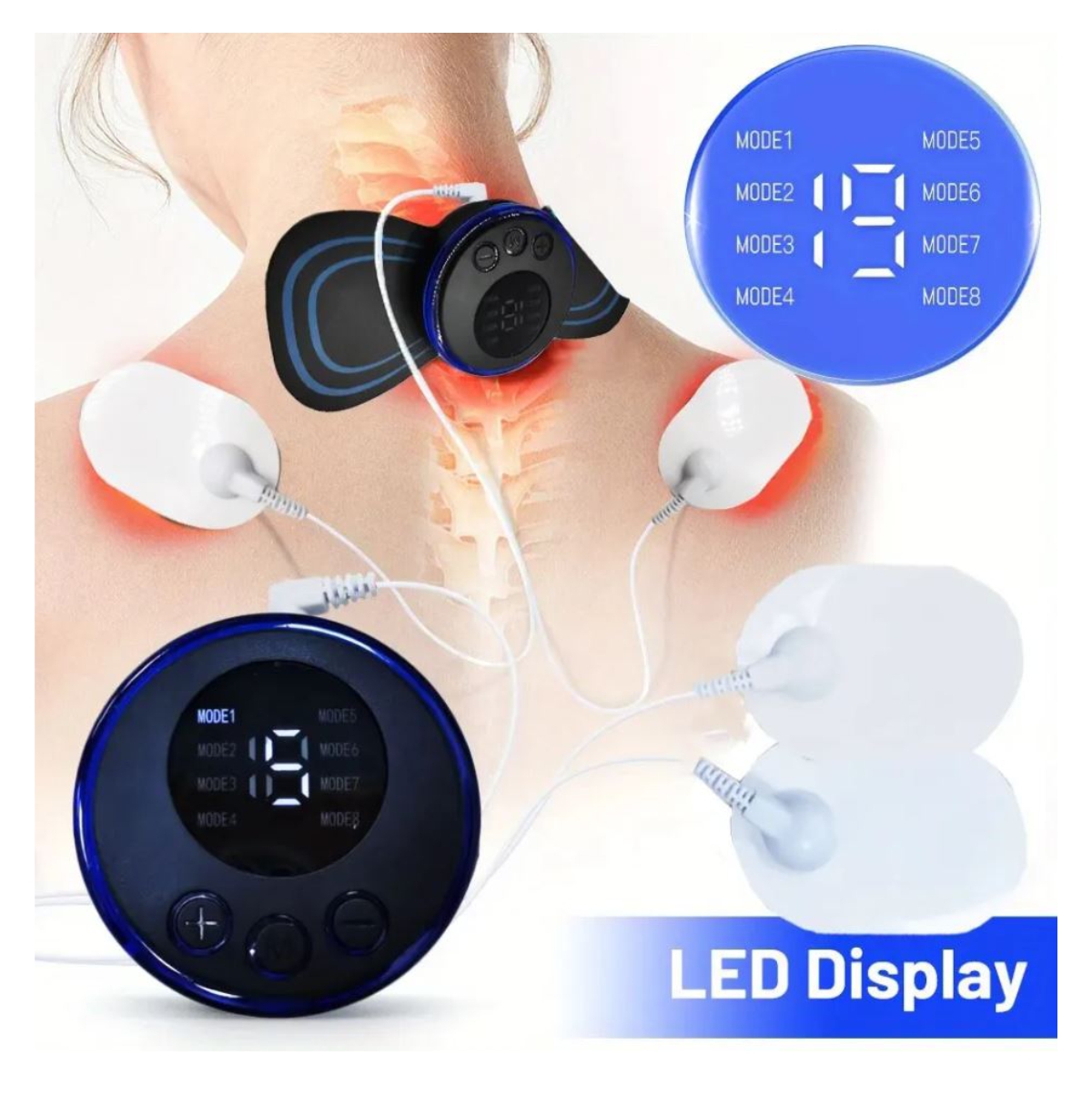 Miniatura 4 de Mini Masajeador mariposa Cuello portátil